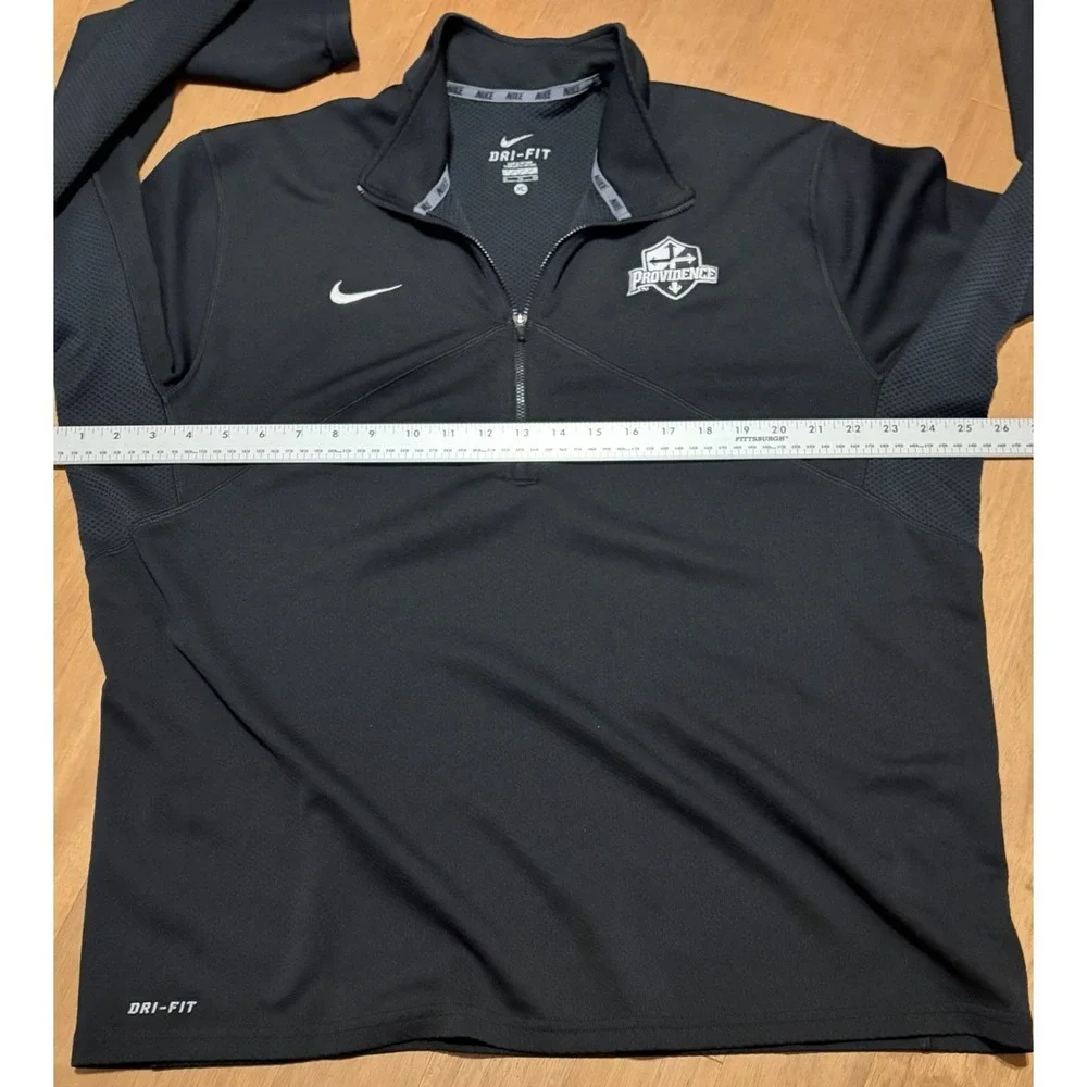 Providence College Friars Nike 1/4 Zip Dri Fit Black XL NCAA Hockey Basketball